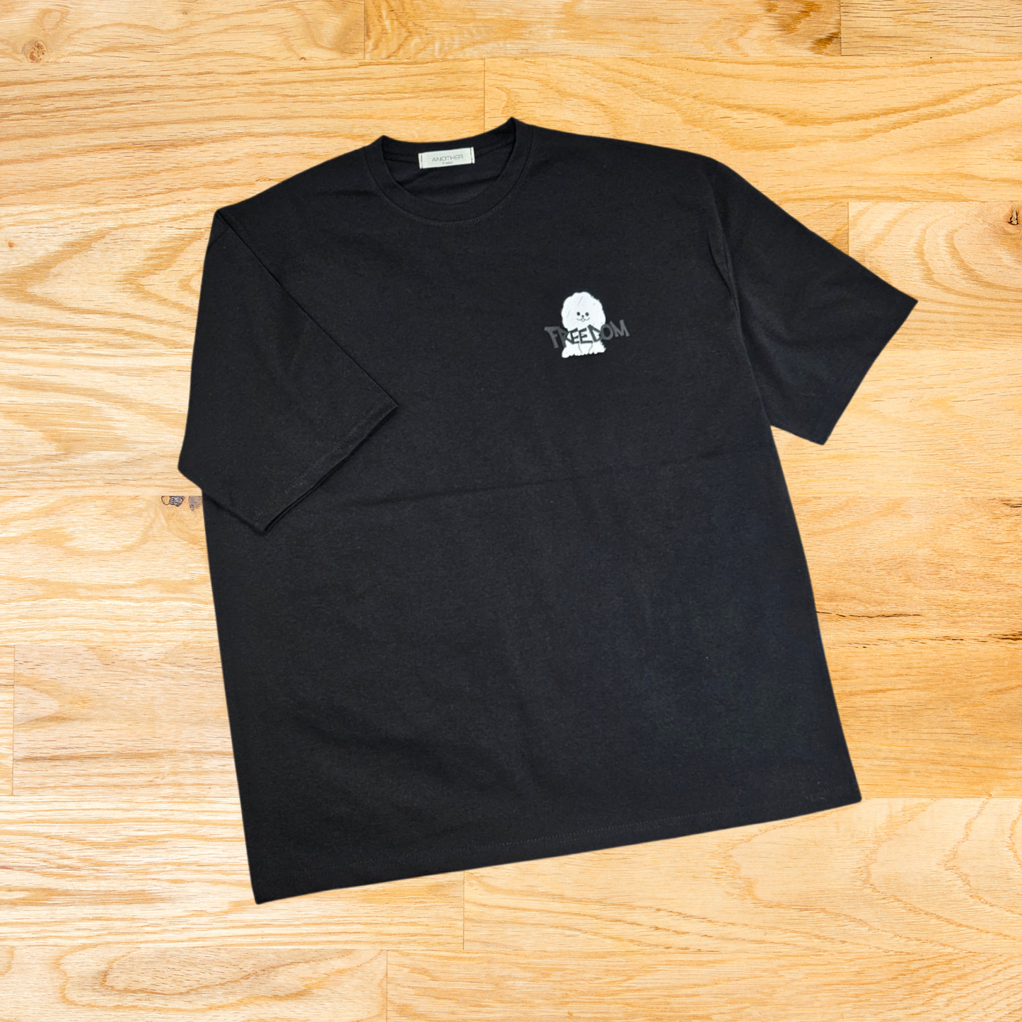 【半袖背面ロゴTシャツ】ビションFREEDOM 全3色