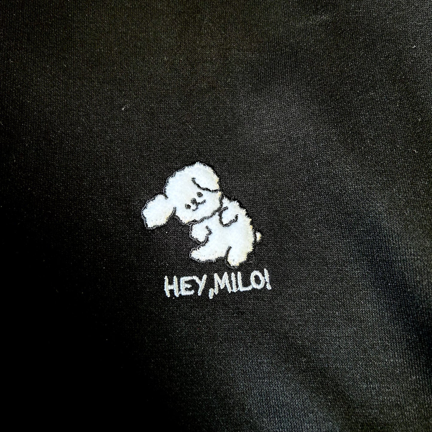 【半袖ワンポイントロゴTシャツ】 MILO